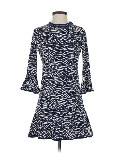 Pre-owned Michael Michael Kors Casual Dress In Blue