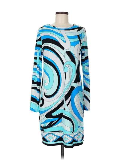 Pre-owned Michael Michael Kors Casual Dress In Blue