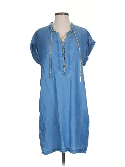 Pre-owned Michael Michael Kors Casual Dress In Blue