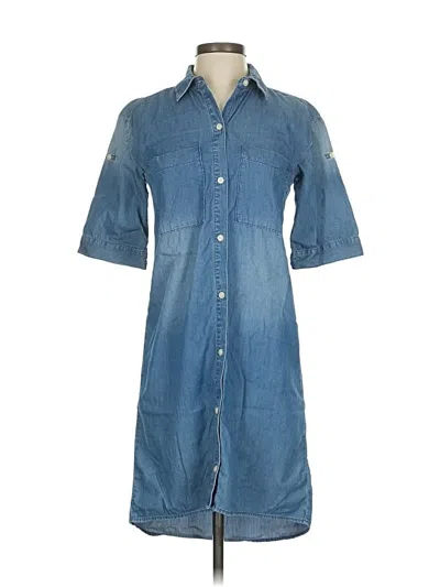 Pre-owned Michael Michael Kors Casual Dress In Blue
