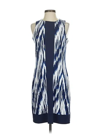 Pre-owned Michael Michael Kors Casual Dress In Blue