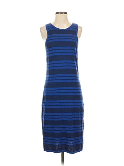 Pre-owned Michael Michael Kors Casual Dress In Blue