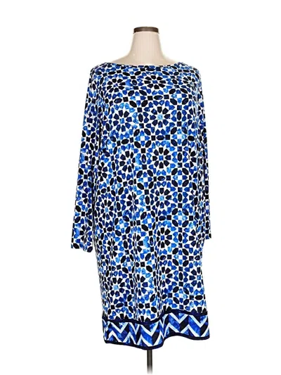Pre-owned Michael Michael Kors Casual Dress In Blue