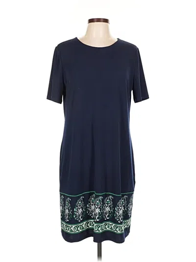 Pre-owned Michael Michael Kors Casual Dress In Blue