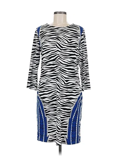 Pre-owned Michael Michael Kors Casual Dress In Blue