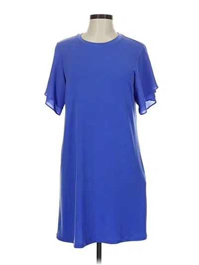Pre-owned Michael Michael Kors Casual Dress In Blue