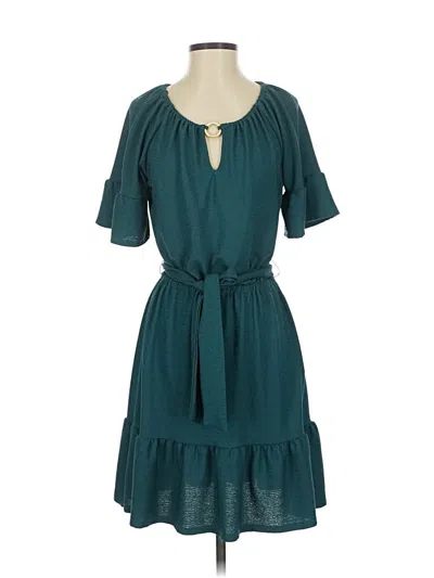 Pre-owned Michael Michael Kors Casual Dress In Blue