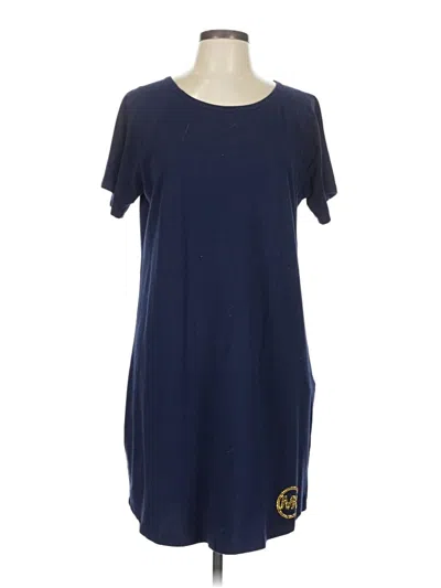 Pre-owned Michael Michael Kors Casual Dress In Blue