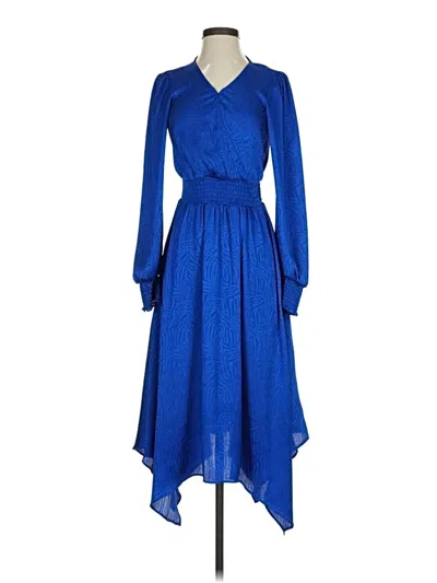Pre-owned Michael Michael Kors Casual Dress In Blue