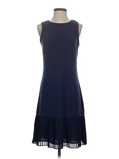 Pre-owned Michael Michael Kors Casual Dress In Blue