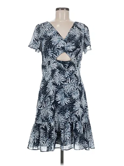 Pre-owned Michael Michael Kors Casual Dress In Blue