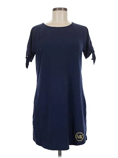 Pre-owned Michael Michael Kors Casual Dress In Blue