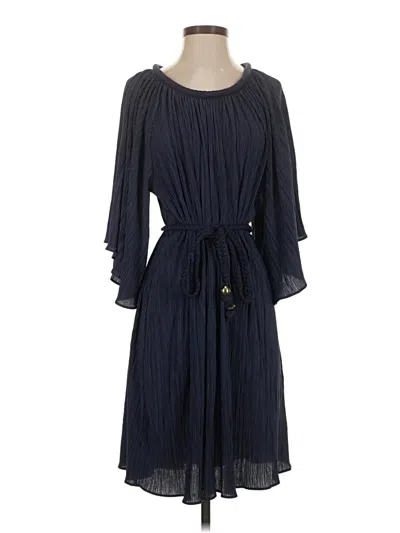 Pre-owned Michael Michael Kors Casual Dress In Blue