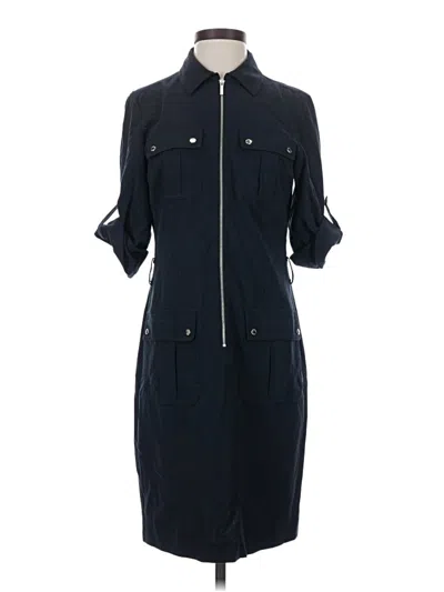 Pre-owned Michael Michael Kors Casual Dress In Blue