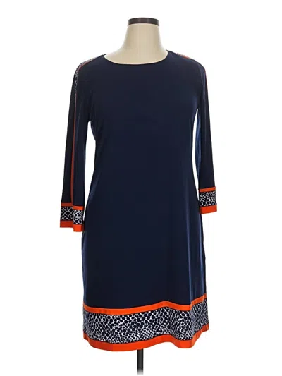 Pre-owned Michael Michael Kors Casual Dress In Blue