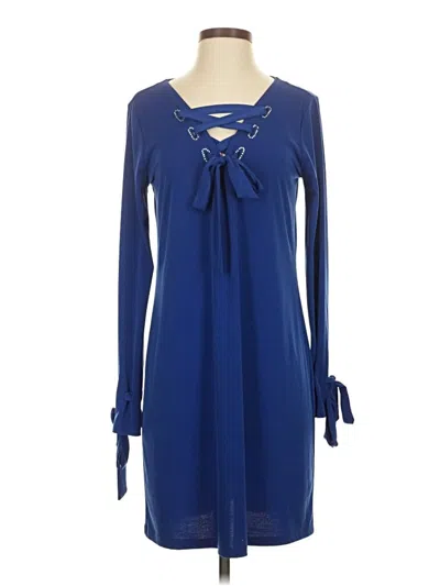 Pre-owned Michael Michael Kors Casual Dress In Blue