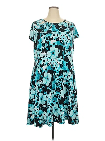 Pre-owned Michael Michael Kors Casual Dress In Blue