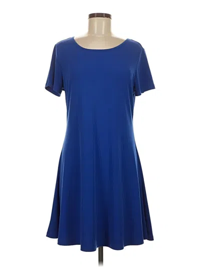 Pre-owned Michael Michael Kors Casual Dress In Blue