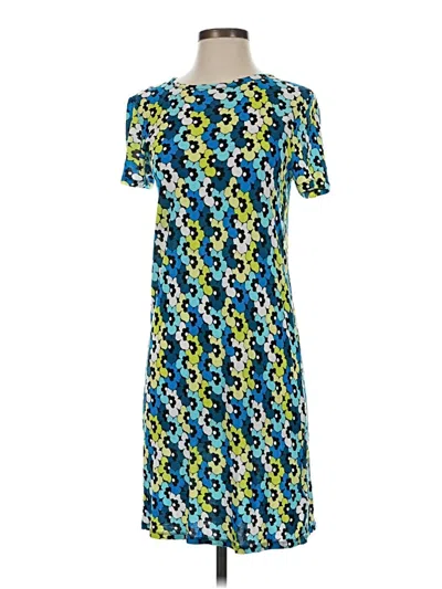 Pre-owned Michael Michael Kors Casual Dress In Blue