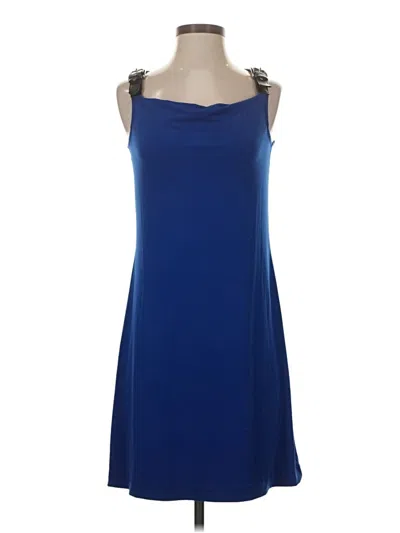 Pre-owned Michael Michael Kors Casual Dress In Blue