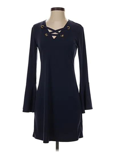 Pre-owned Michael Michael Kors Casual Dress In Blue