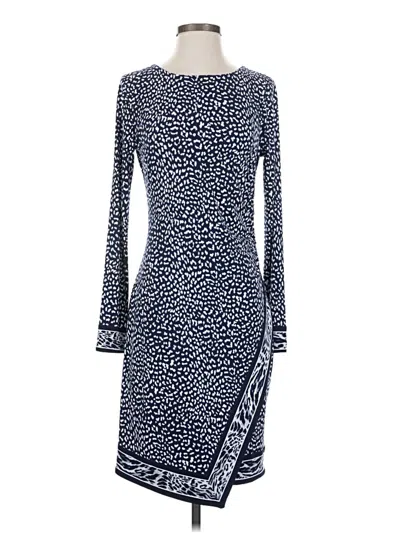 Pre-owned Michael Michael Kors Casual Dress In Blue