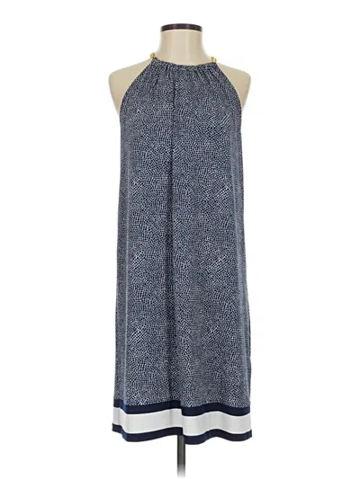 Pre-owned Michael Michael Kors Casual Dress In Blue