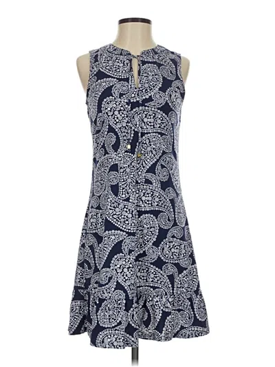 Pre-owned Michael Michael Kors Casual Dress In Blue