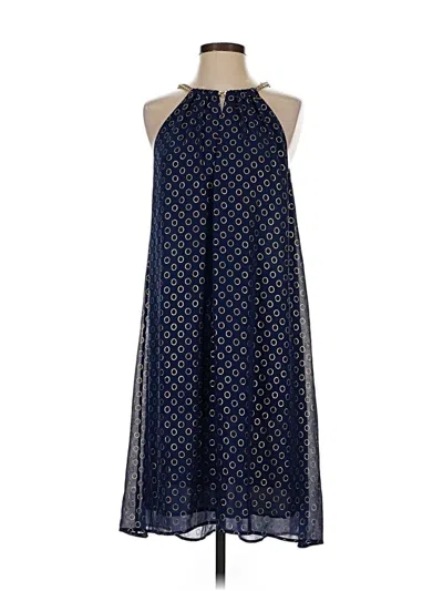 Pre-owned Michael Michael Kors Casual Dress In Blue