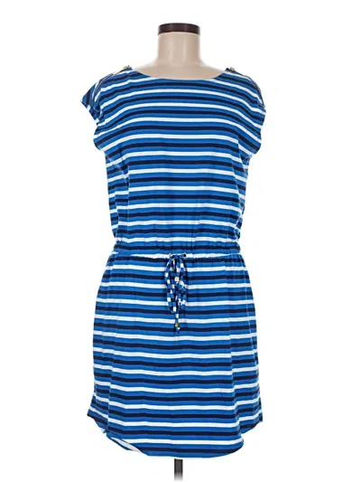 Pre-owned Michael Michael Kors Casual Dress In Blue