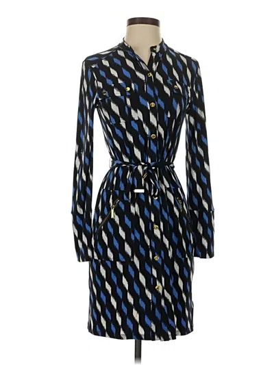 Pre-owned Michael Michael Kors Casual Dress In Blue