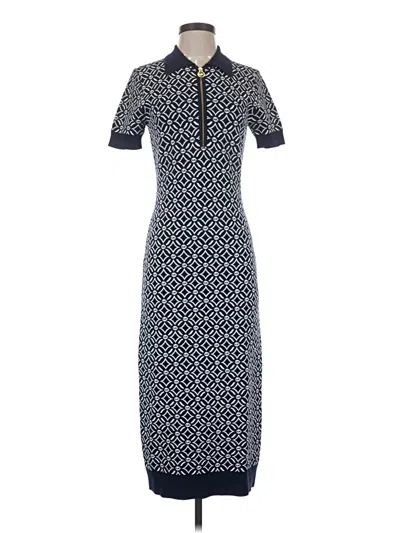 Pre-owned Michael Michael Kors Casual Dress In Blue