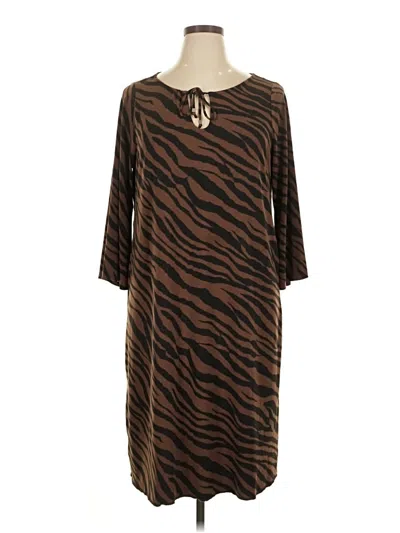 Pre-owned Michael Michael Kors Casual Dress In Brown