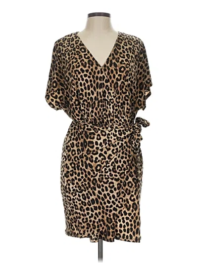 Pre-owned Michael Michael Kors Casual Dress In Brown