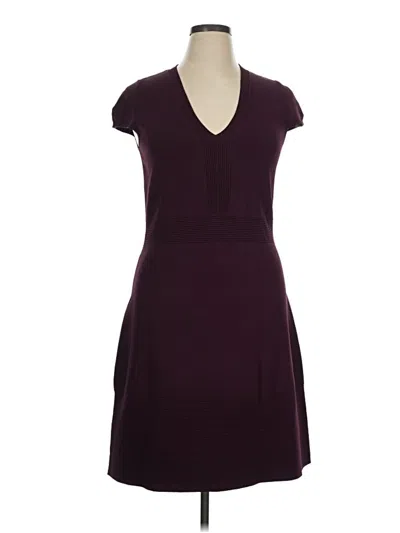 Michael Michael Kors Casual Dress In Burgundy