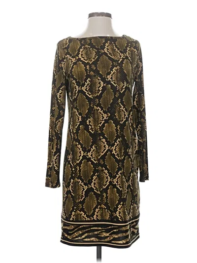 Pre-owned Michael Michael Kors Casual Dress In Gold