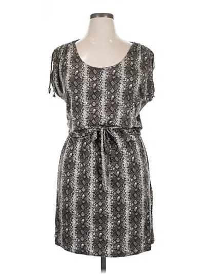 Pre-owned Michael Michael Kors Casual Dress In Gray