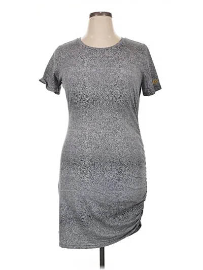 Pre-owned Michael Michael Kors Casual Dress In Gray