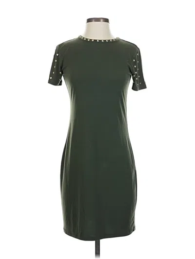 Pre-owned Michael Michael Kors Casual Dress In Green