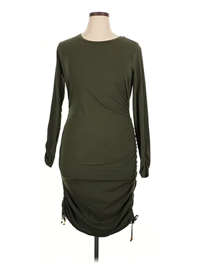 Pre-owned Michael Michael Kors Casual Dress In Green