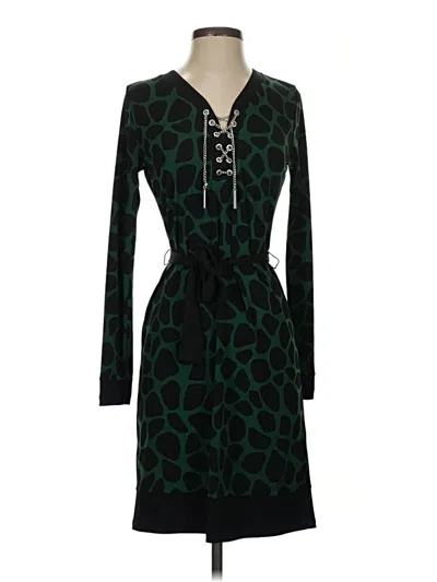 Pre-owned Michael Michael Kors Casual Dress In Green