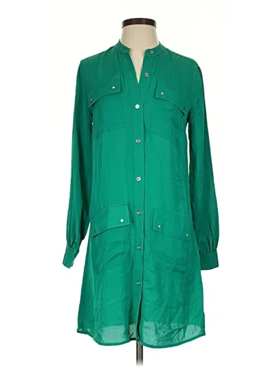 Pre-owned Michael Michael Kors Casual Dress In Green