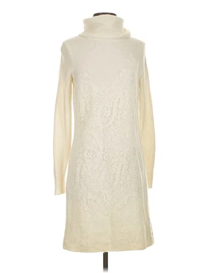 Pre-owned Michael Michael Kors Casual Dress In Ivory