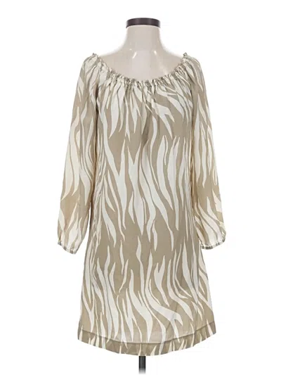Pre-owned Michael Michael Kors Casual Dress In Ivory