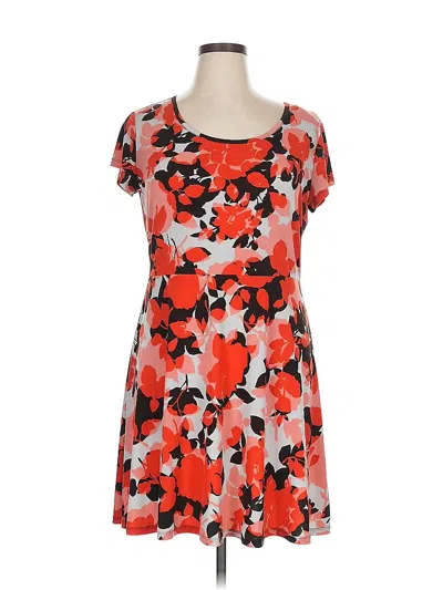 Pre-owned Michael Michael Kors Casual Dress In Orange