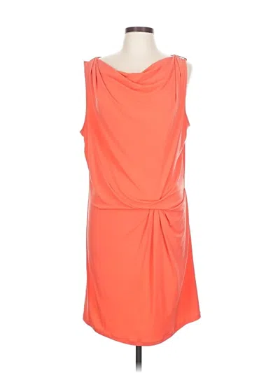 Pre-owned Michael Michael Kors Casual Dress In Orange