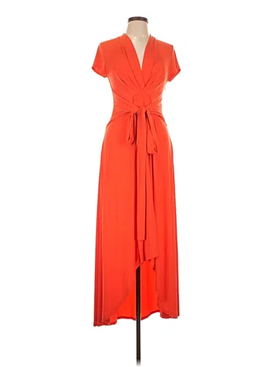 Pre-owned Michael Michael Kors Casual Dress In Orange
