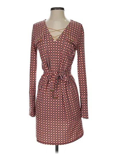Pre-owned Michael Michael Kors Casual Dress In Orange