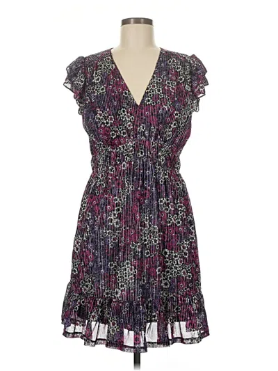 Pre-owned Michael Michael Kors Casual Dress In Purple