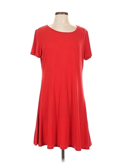 Pre-owned Michael Michael Kors Casual Dress In Red